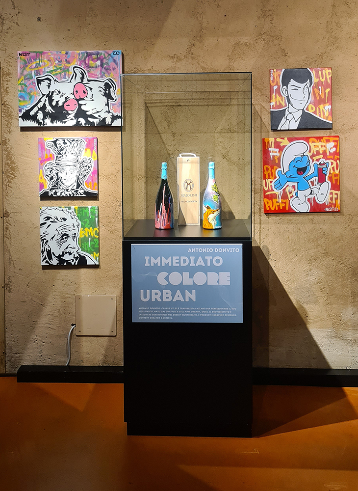 Mostra collettiva di artisti pop: Omar Rossetti, Nicole Vesuviano, Antonio Donvito, Alessandra Pedullà